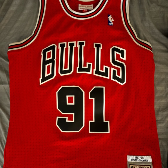 Dennis Rodman jersey! Affordable - Picture 2 of 2